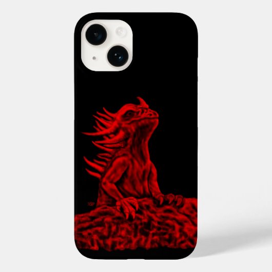 Coques Case-Mate iPhone Little red Dragon (Verso)