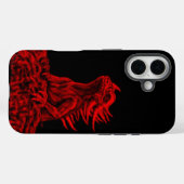 Coques Case-Mate iPhone Little red Dragon (Verso (horizontal))