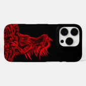 Coques Case-Mate iPhone Little red Dragon (Verso (horizontal))