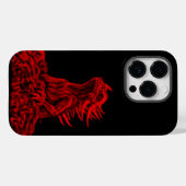 Coques Case-Mate iPhone Little red Dragon (Verso (horizontal))