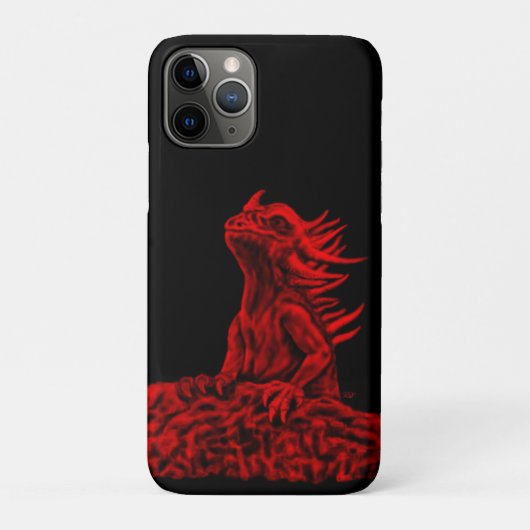 Coques Case-Mate iPhone Little red Dragon (Dos)