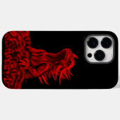 Coques Case-Mate iPhone Little red Dragon (Verso (horizontal))