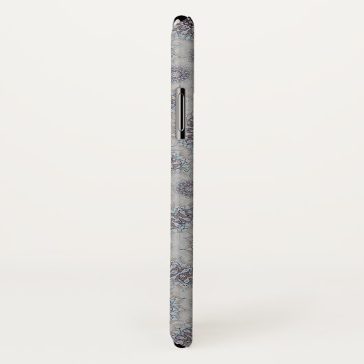 Coques Case-Mate iPhone Little White Floral Fallen (Dos/Droite)