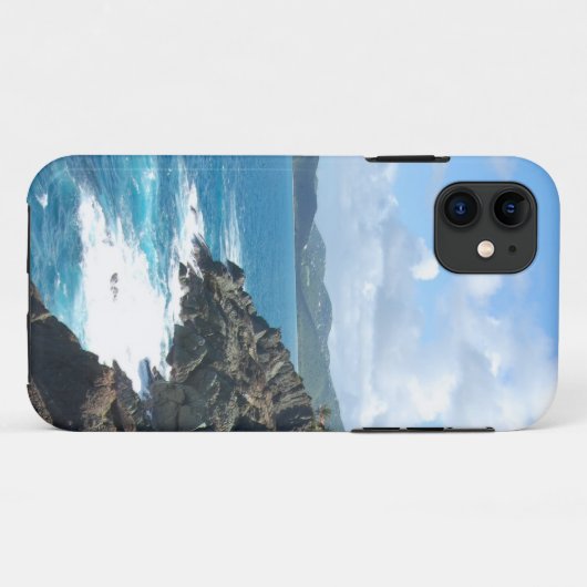 Coques Case-Mate iPhone littoral d'île (Dos (Horizontal))