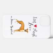 Coques Case-Mate iPhone Live Laugh Love an Italian Greyhound (Verso (horizontal))