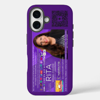Coques iPhone 16 Live On Air with Rita Phone Case for iPhone 16