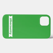 Coques Case-Mate iPhone #LiveCountry (Verso (horizontal))
