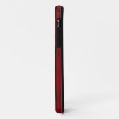 Coques Case-Mate iPhone livre argent - rouge (Dos/Gauche)