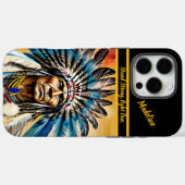 Coques Case-Mate iPhone Livre de croquis traditionnel : Esprit sauvage (Verso (horizontal))