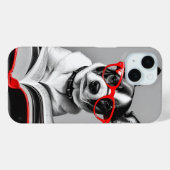Coques Case-Mate iPhone Livre de lecture de chien (Verso (horizontal))