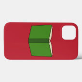 Coques Case-Mate iPhone Livre vert de dessin (Verso (horizontal))