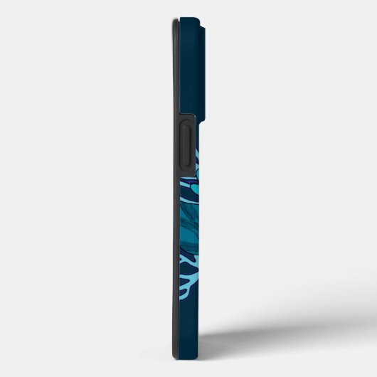 Coques Case-Mate iPhone Livres Approuvés Personnalisés Chat Turquoise (Verso / Droite)
