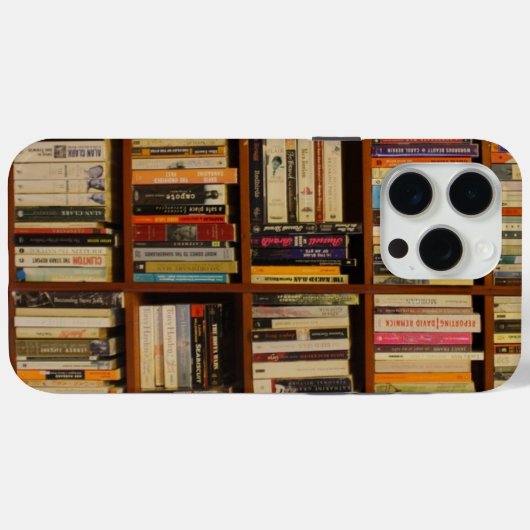 Coques Case-Mate iPhone Livres dans la bibliothèque (Verso (horizontal))