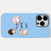 Coques Case-Mate iPhone Livres de gâteau Café (Verso (horizontal))