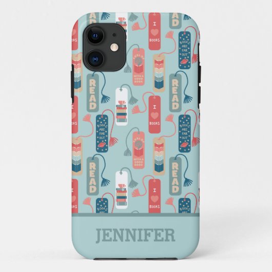 Coques Case-Mate iPhone Livres et lecture Signets thématiques modélisés (Dos)
