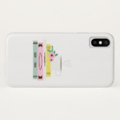 Coques Case-Mate iPhone Livres et thé (Dos (Horizontal))