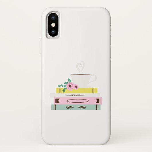 Coques Case-Mate iPhone Livres et thé (Dos)