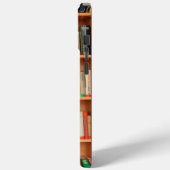 Coques Case-Mate iPhone Livres sur Arrière - plan de bibliothèque (Verso / Gauche)
