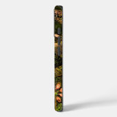 Coques Case-Mate iPhone Lizard et Fleur sauvage de style Art nouveau néerl (Verso / Gauche)