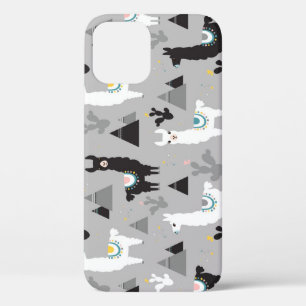 Case-Mate iPhone Case Llama cactus montagnes, motif sans soudure.