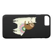 Coques Case-Mate iPhone Llama Gift| Llama mignonne et Sloth, meilleurs ami (Dos (Horizontal))