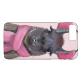 Coques Case-Mate iPhone Llama rose (Dos (Horizontal))