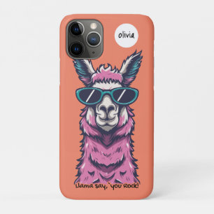 Case-Mate iPhone Case Llama vous dit Rock Pose ironique dans les lunet