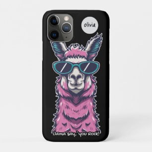 Case-Mate iPhone Case Llama vous dit Rock Pose ironique dans les lunet