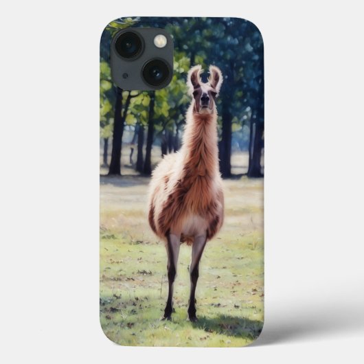 Coques Case-Mate iPhone Llama Wild Animal Art Téléphone Case (Verso)