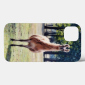 Coques Case-Mate iPhone Llama Wild Animal Art Téléphone Case (Verso (horizontal))