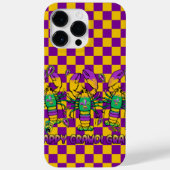 COQUES Case-Mate iPhone LOBSTERS MARDI GRAS JAUNE PURPLE (Verso)