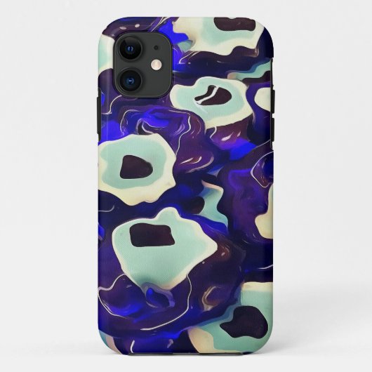Coques Case-Mate iPhone L'Oeil Boncuk Turc Formé Amulet Bizarre Art (Dos)