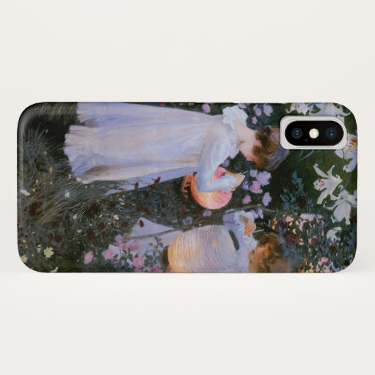 Coques Case-Mate iPhone L'oeillet, lis, lis, s'est levé (Dos (Horizontal))