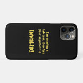 Coques Case-Mate iPhone Logique drôle de blouse de labo : le terminateur d (Dos (Horizontal))
