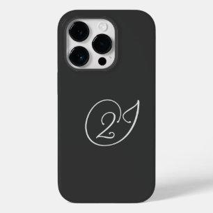 Coque Pour iPhone 14 Pro Logo '2J'