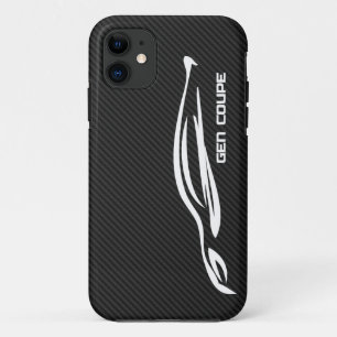 Case-Mate iPhone Case Logo blanc de COUPÉ de GEN