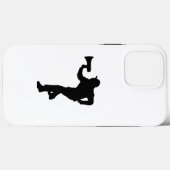 Coques Case-Mate iPhone Logo de combat des unions réelles (Verso (horizontal))