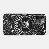 Coques Case-Mate iPhone Logo de golf design personnalisé (Dos (Horizontal))