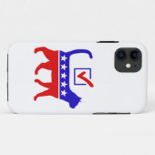 Coques Case-Mate iPhone Logo de la fête du chat Feline Politique Grand Par (Dos (Horizontal))