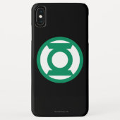 Coques Case-Mate iPhone Logo de la lanterne verte (Dos)