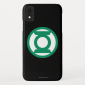 Coques Case-Mate iPhone Logo de la lanterne verte (Dos)