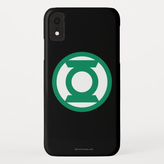 Coques Case-Mate iPhone Logo de la lanterne verte (Dos)