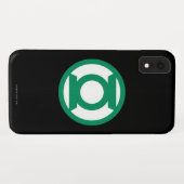 Coques Case-Mate iPhone Logo de la lanterne verte (Dos (Horizontal))