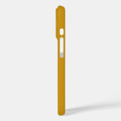 Coques Case-Mate iPhone Logo de l'entreprise de promotion Jaune Moutarde (Verso / Gauche)