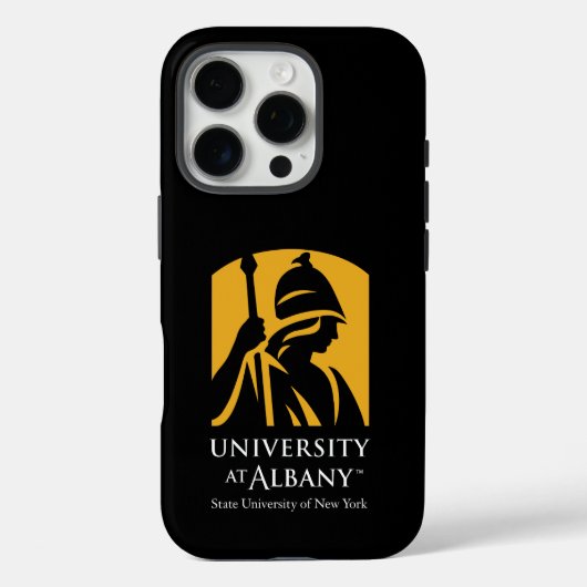 Coques Case-Mate iPhone Logo de l'Université d'Albany (Verso)