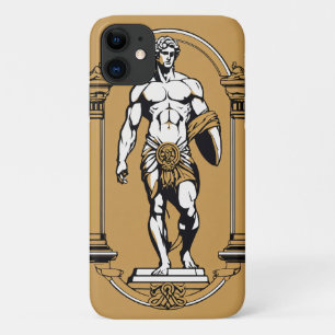 Case-Mate iPhone Case Logo de luxe - Myxnt avec Statue Géométrique & Gre
