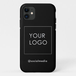 Case-Mate iPhone Case Logo de marque Black Company Business Modern