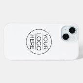 Coques Case-Mate iPhone Logo de marque d'entreprise moderne (Verso (horizontal))