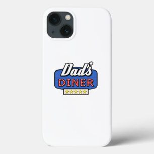 iPhone 13 Coque Logo de papa's Diner - Un cadeau pour papa