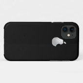 Coques Case-Mate iPhone logo de pomme de poire (Dos (Horizontal))